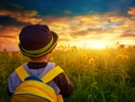 Child and sun