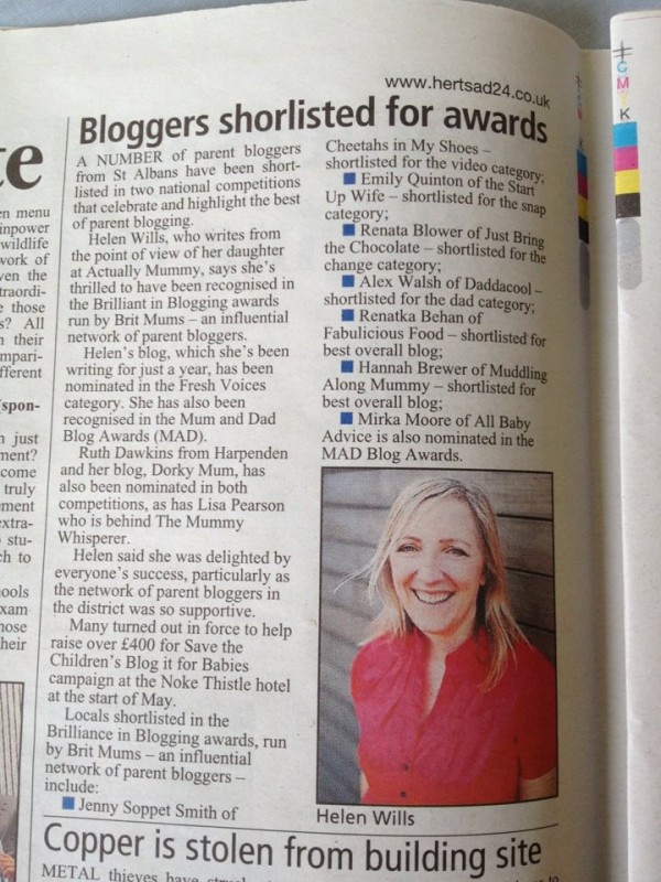 HertsAd24 MADs and BiBs 2012 HertsAd24 MADs and BiBs 2012
