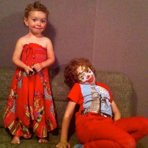 Cute Naughty Looking Kids